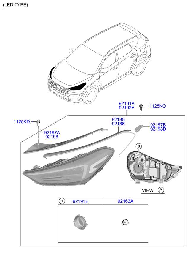 2018 hyundai tucson parts diagram