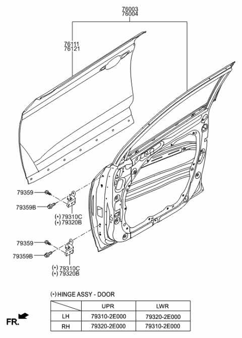 2018 hyundai tucson parts diagram