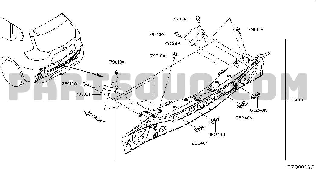 2018 nissan rogue parts diagram