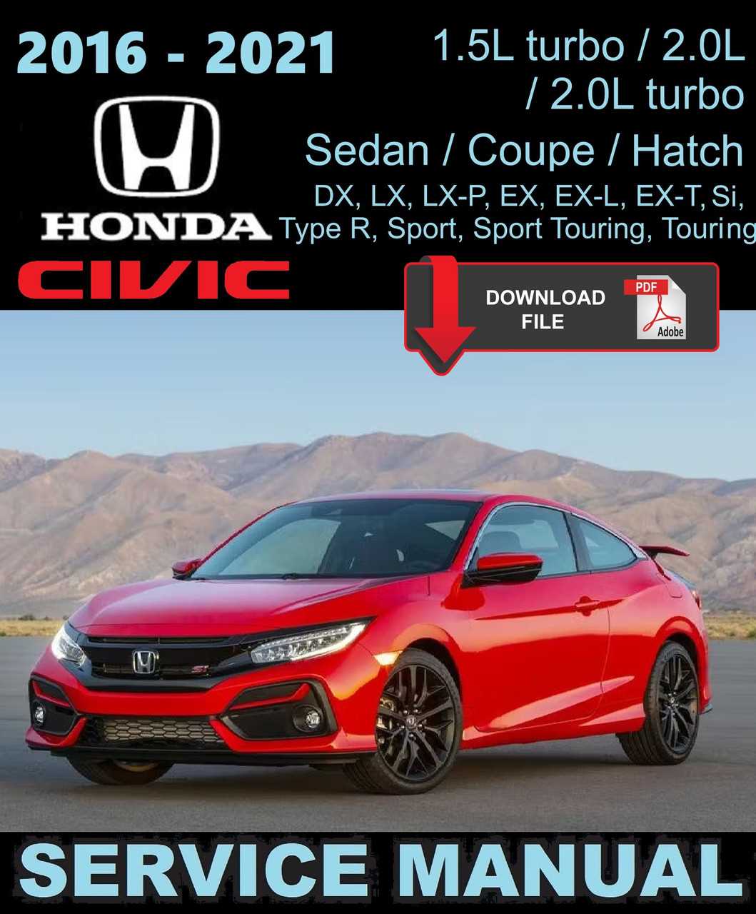 2019 honda civic parts diagram