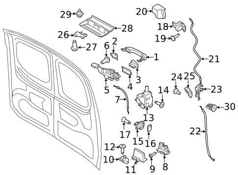 2020 ford transit parts diagram