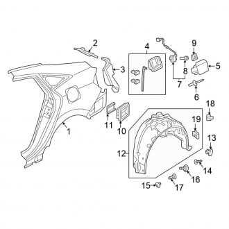 2021 honda civic parts diagram