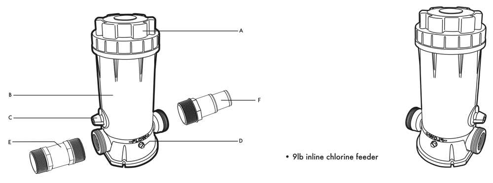 hayward chlorinator parts diagram