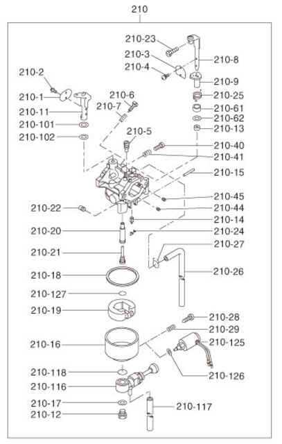 fj180v parts diagram