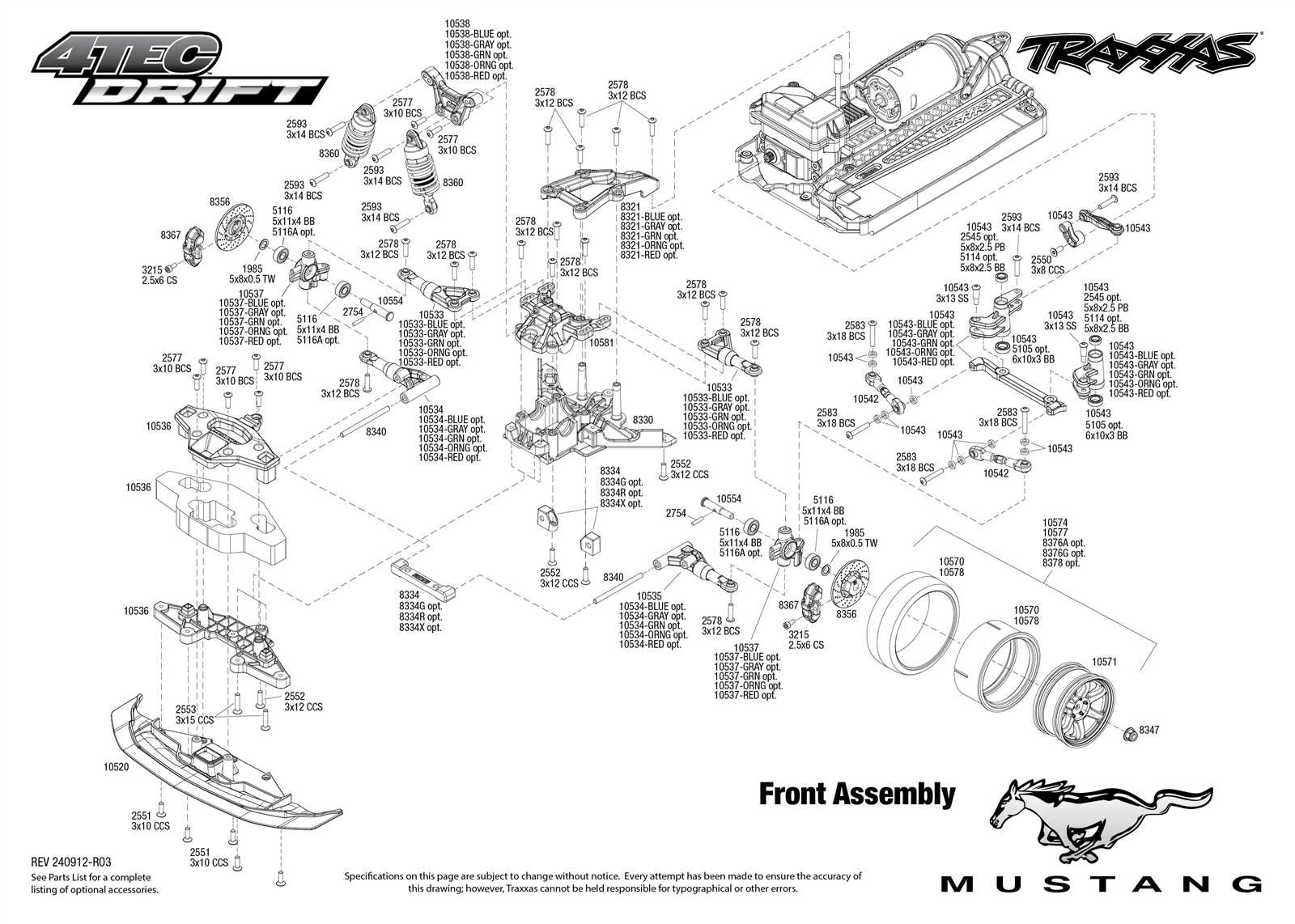 latrax rally parts diagram