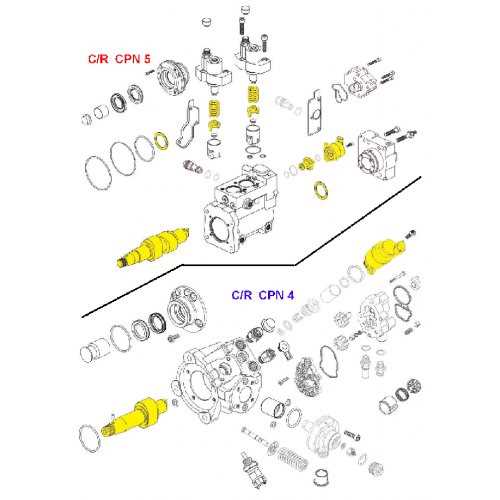 bosch cp4 pump parts diagram