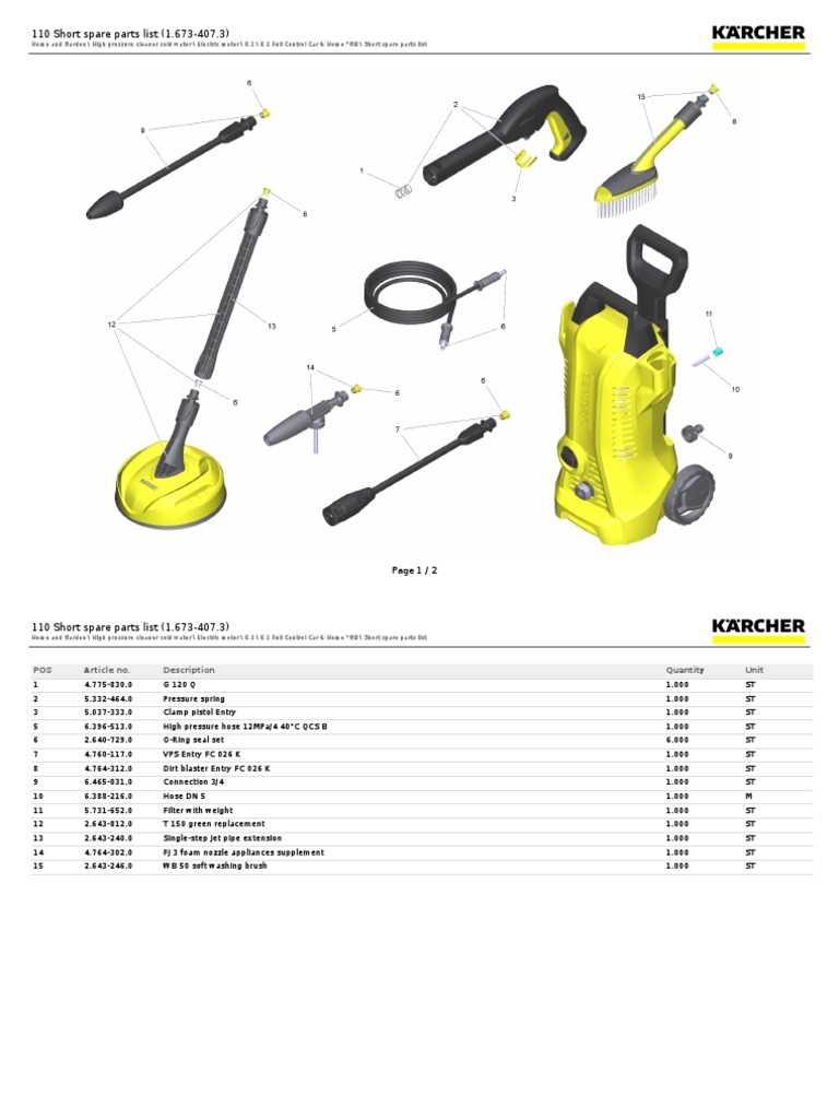 karcher k4 parts diagram pdf