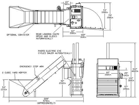 diagram cardboard baler parts