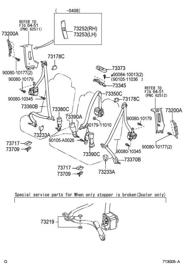 2004 toyota tundra parts diagram