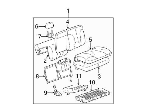 2004 gmc sierra parts diagram