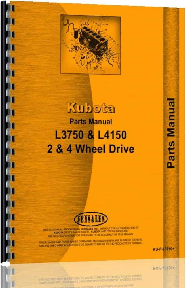 kubota l4150 parts diagram