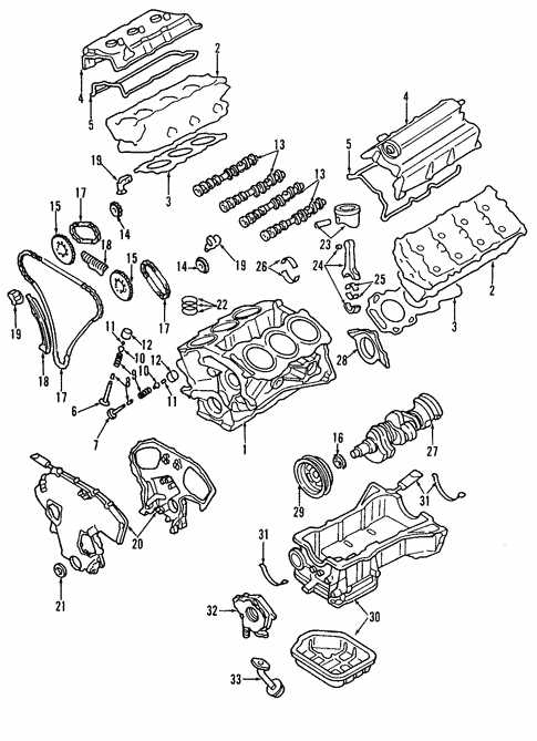 nissan altima engine parts diagram