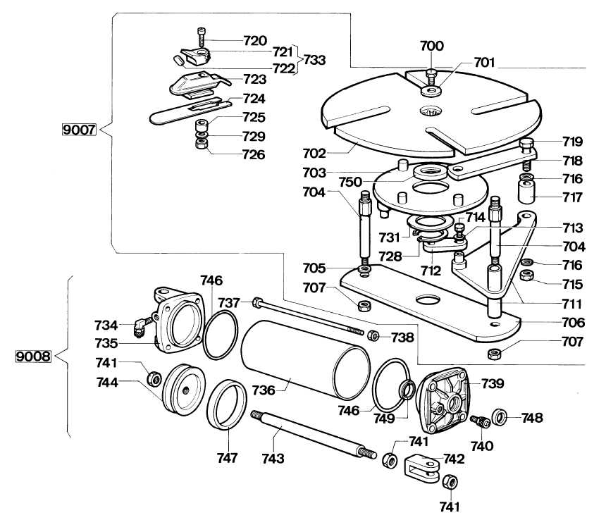 monarch 1110 parts diagram