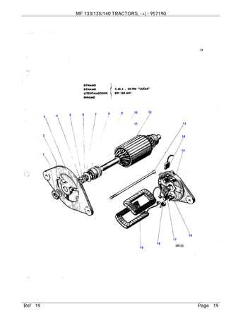 mf 135 parts diagram