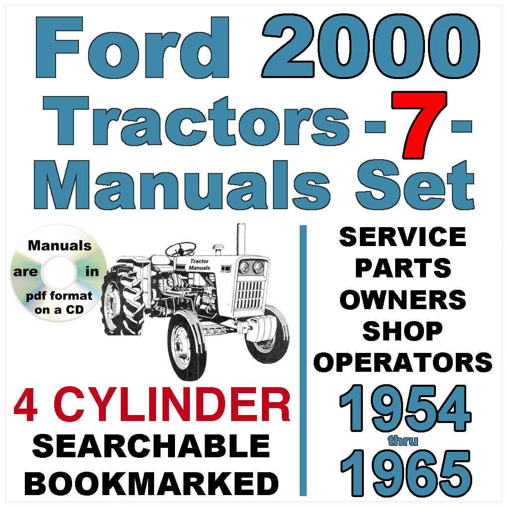 ford 2000 parts diagram