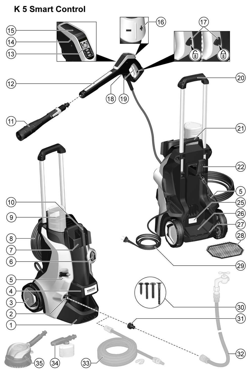 karcher k5 premium parts diagram