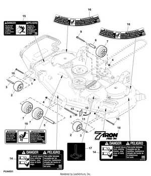 husqvarna 54 inch deck parts diagram