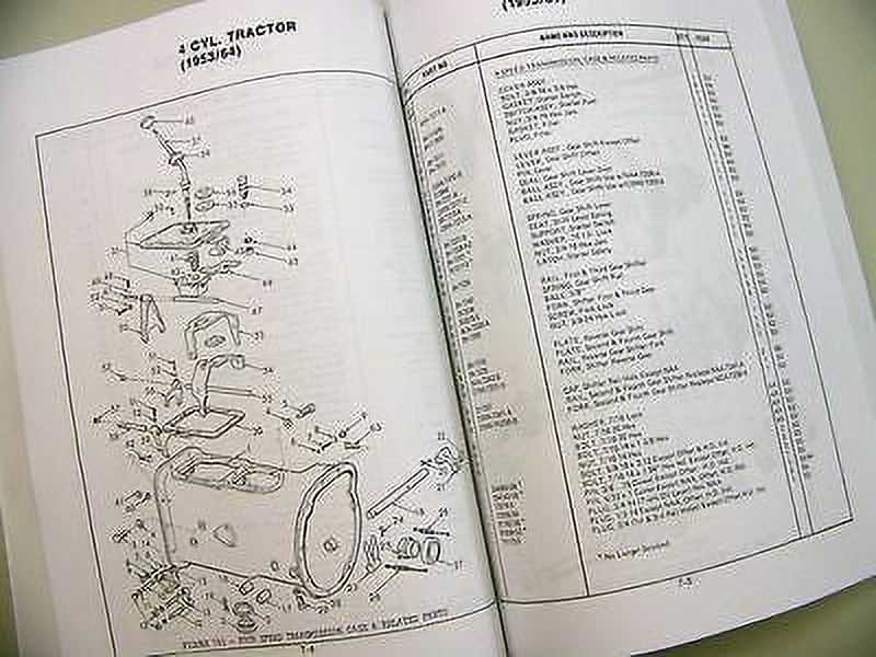 ford 2000 parts diagram