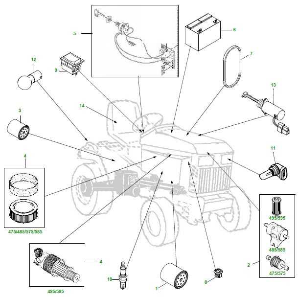 john deere 3033r parts diagram