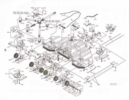 bush hog parts diagram