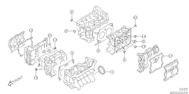 2012 subaru impreza parts diagram