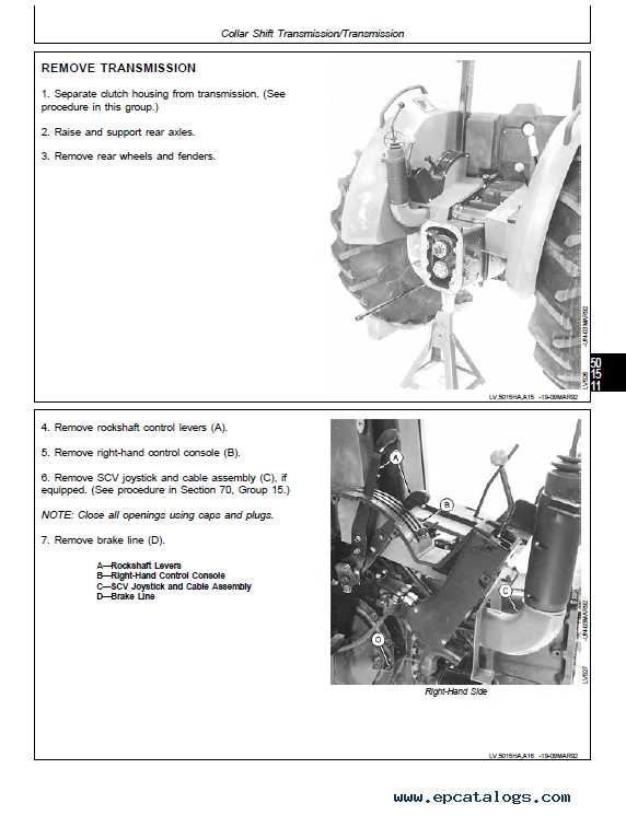 john deere 5200 parts diagram