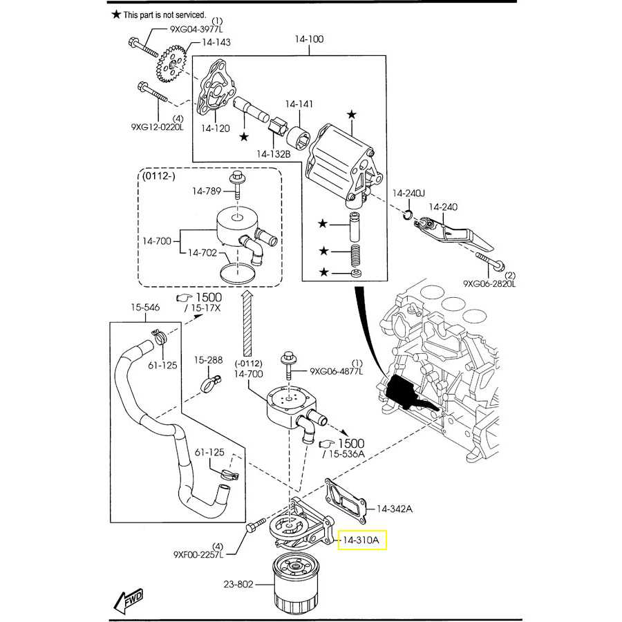 mazda 6 engine parts diagram