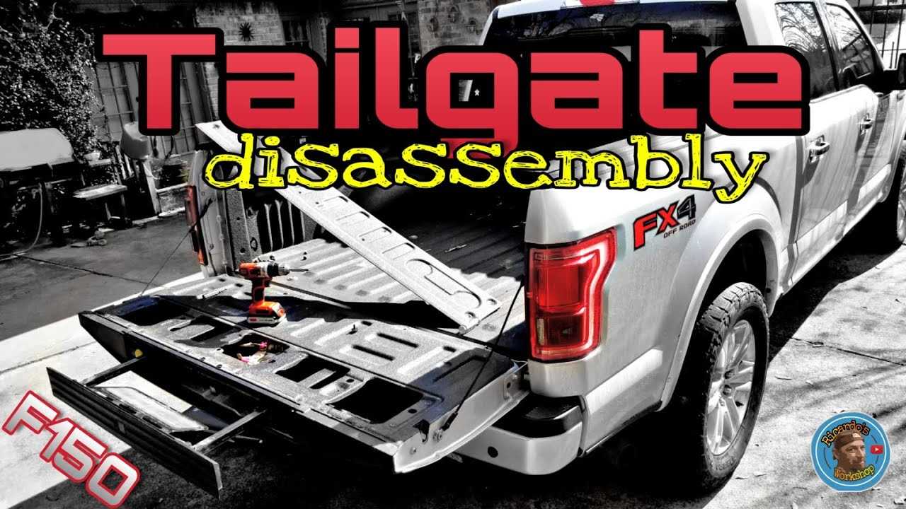 2013 f150 tailgate parts diagram