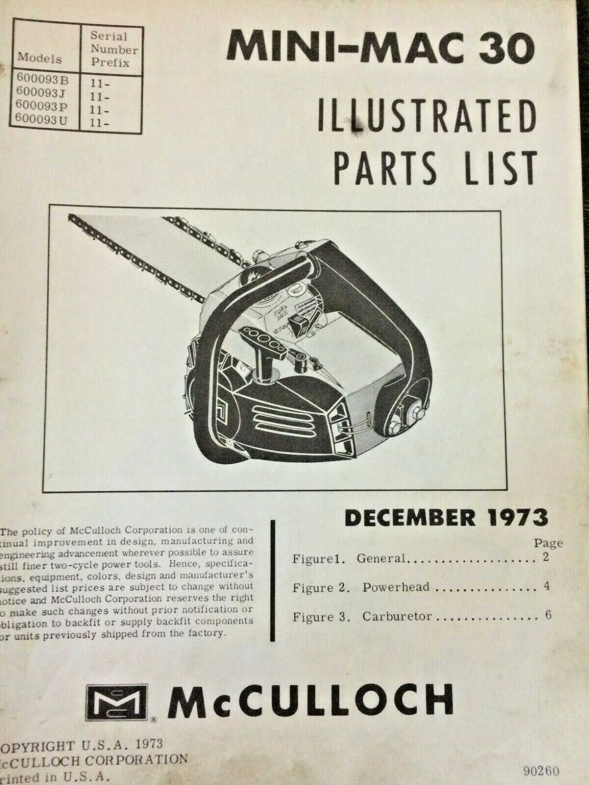 mcculloch mini mac 30 parts diagram