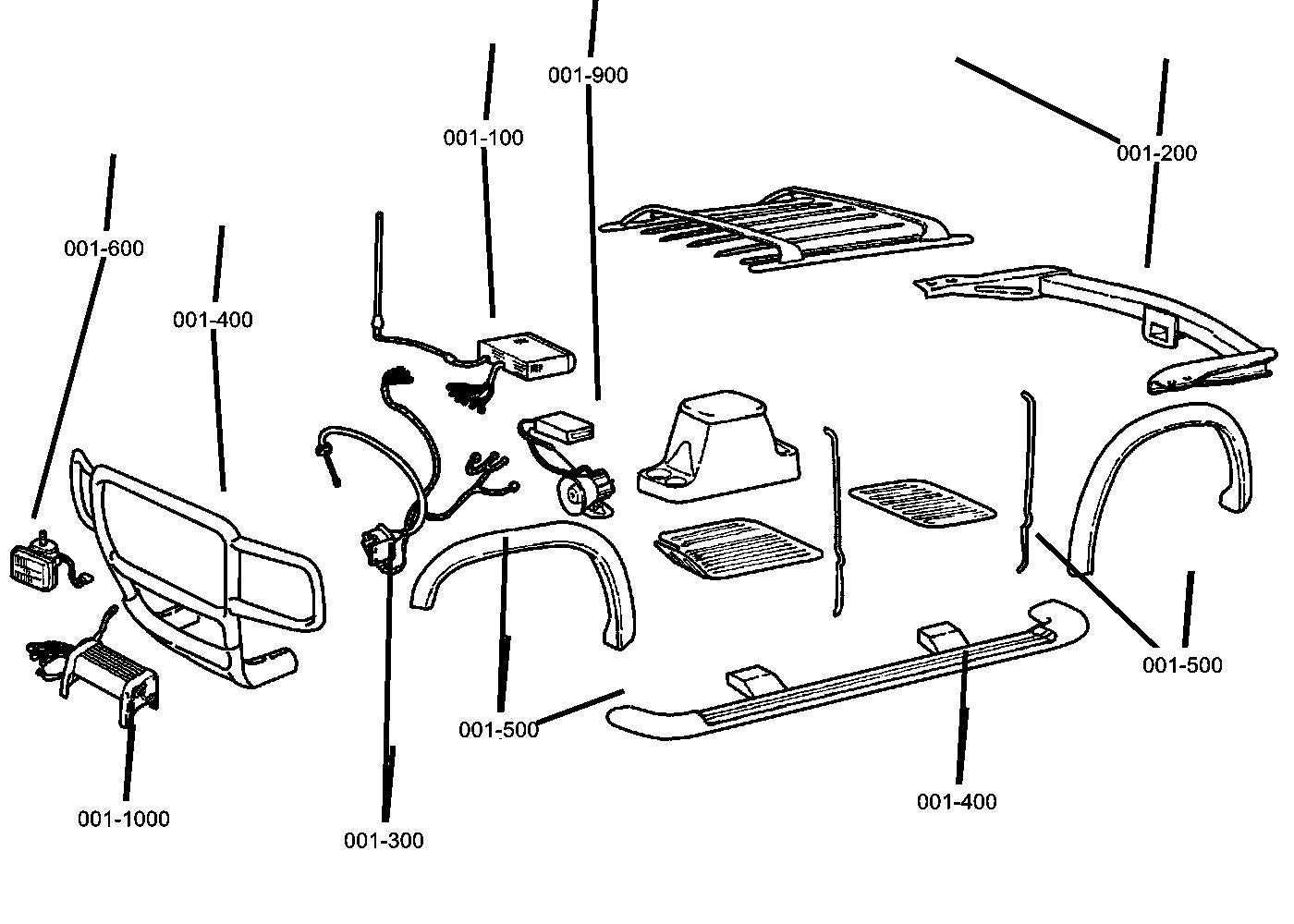 2007 jeep compass parts diagram