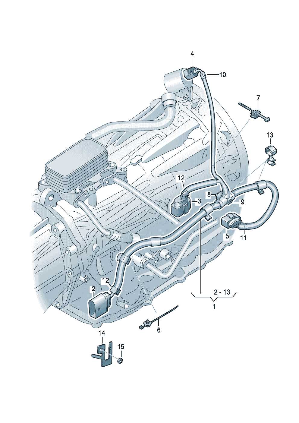 audi q7 engine parts diagram