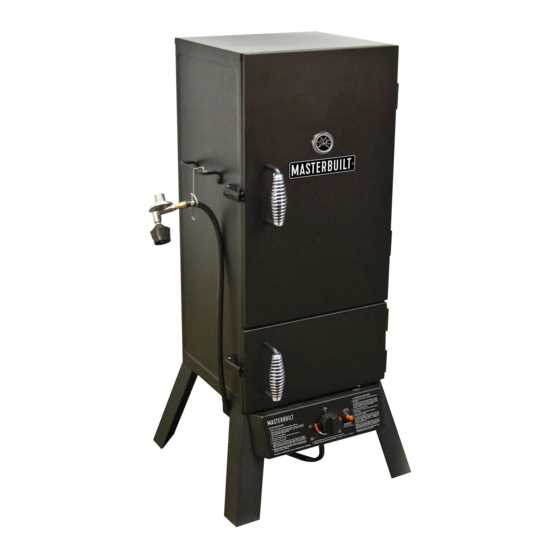 masterbuilt propane smoker parts diagram