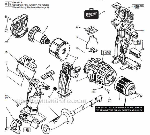 hammer drill parts diagram