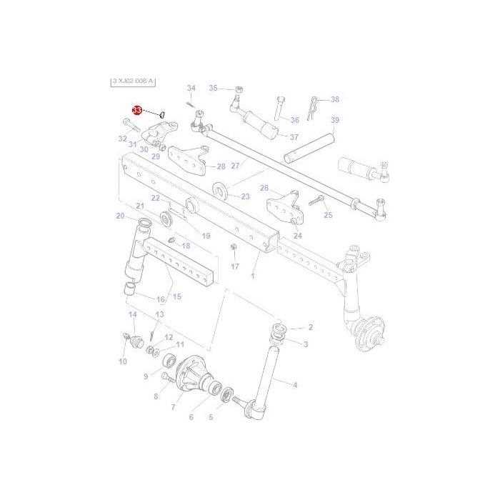 john deere 235 disk parts diagram