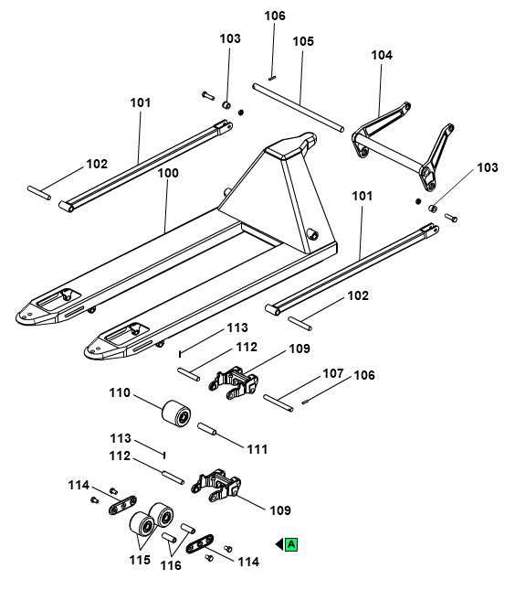 electric pallet jack parts diagram