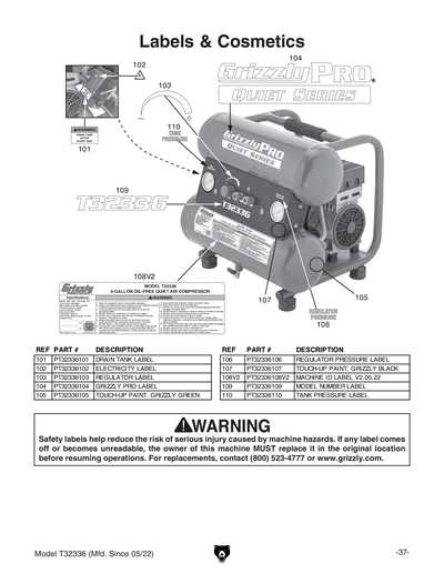 campbell hausfeld air compressor parts diagram