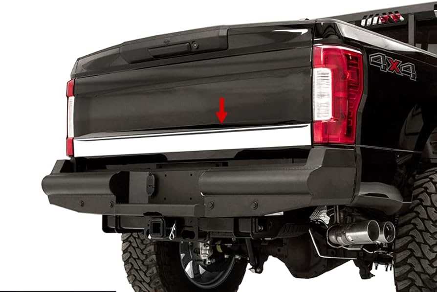 2018 ford f250 tailgate parts diagram