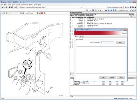 massey ferguson 41 sickle mower parts diagram