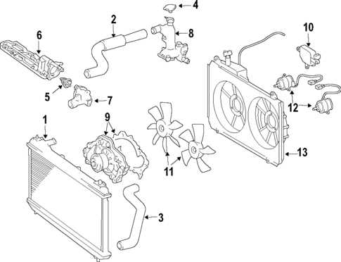 2005 toyota sienna parts diagram