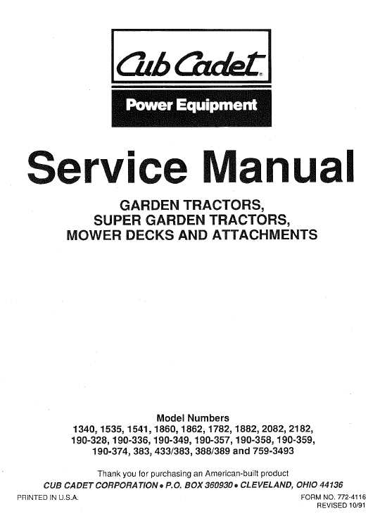 cub cadet parts diagram by serial number