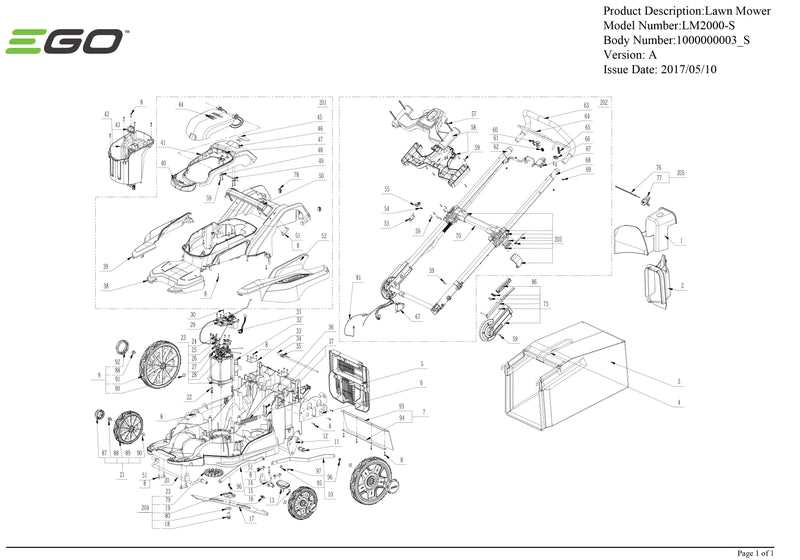 lawn mower engine parts diagram