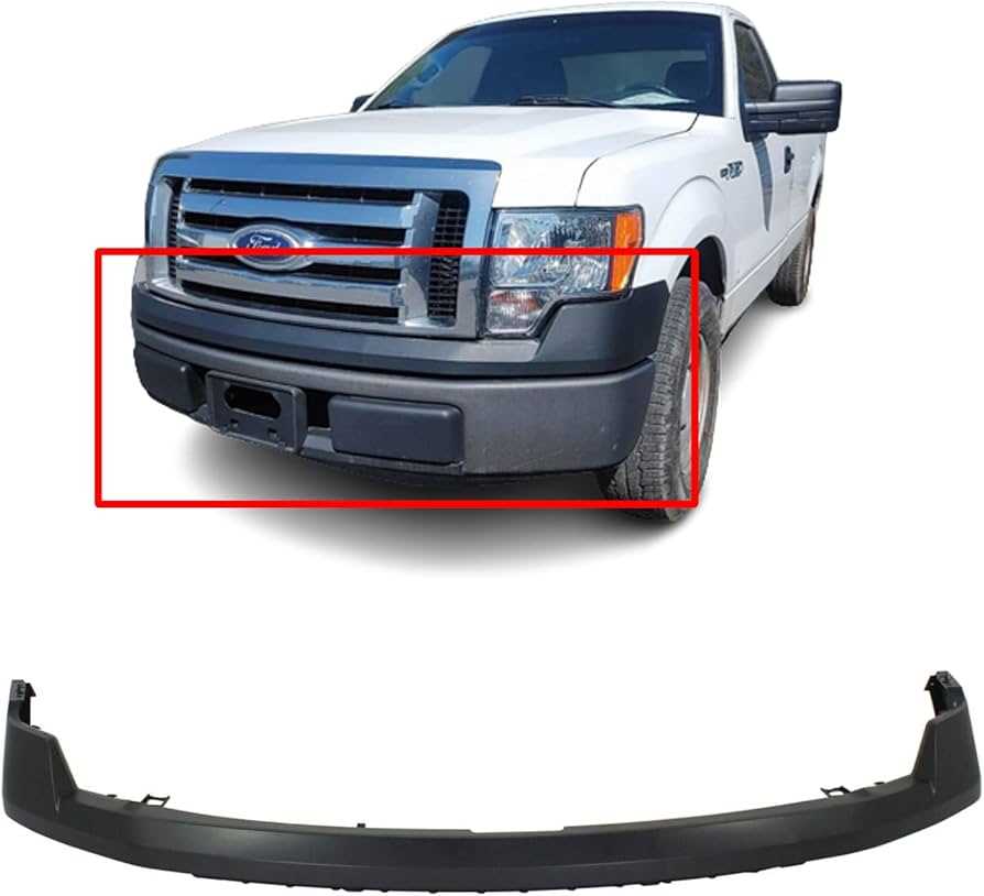 2013 ford f150 front bumper parts diagram