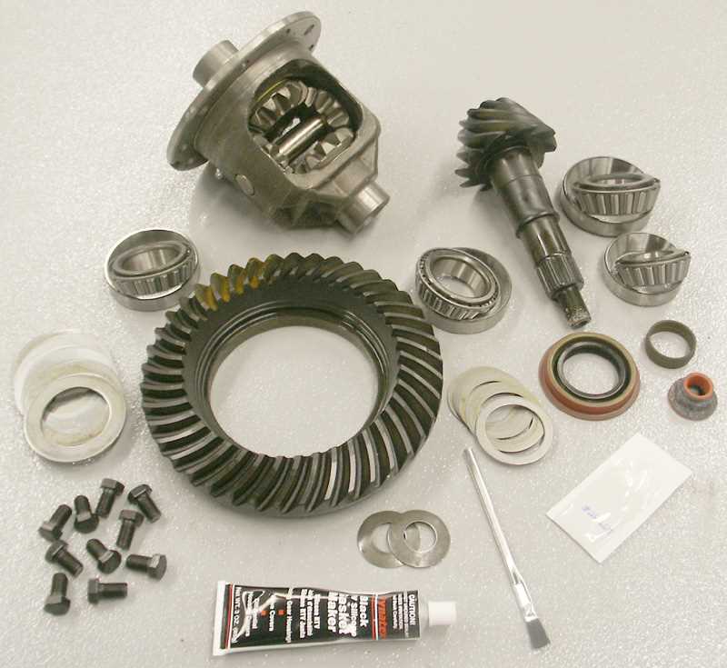 ford 8.8 rear end parts diagram