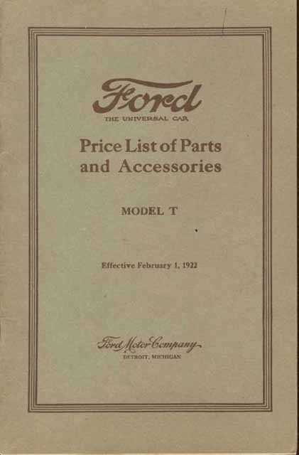 model t parts diagram