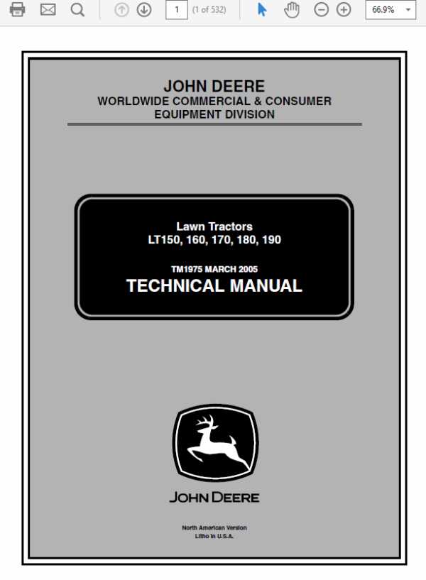 john deere lt160 parts diagram