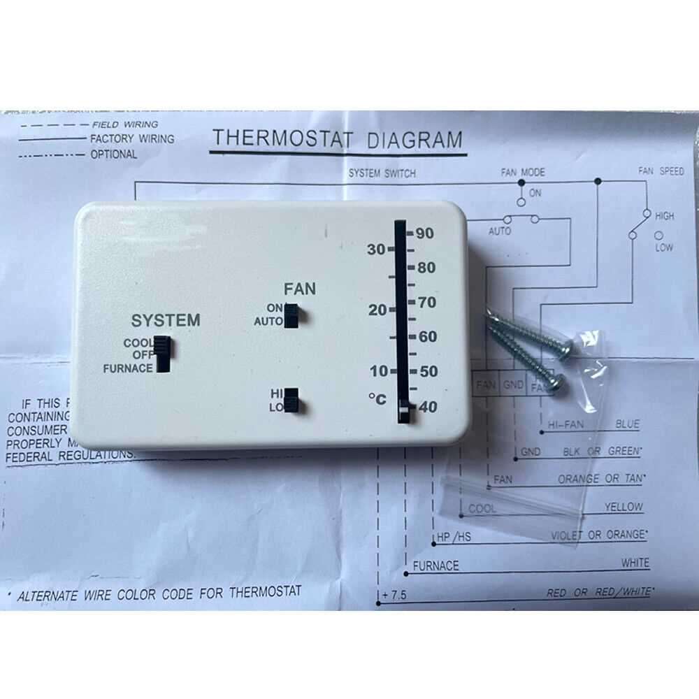 dometic duo therm parts diagram