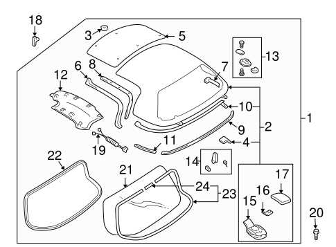 miata parts diagram