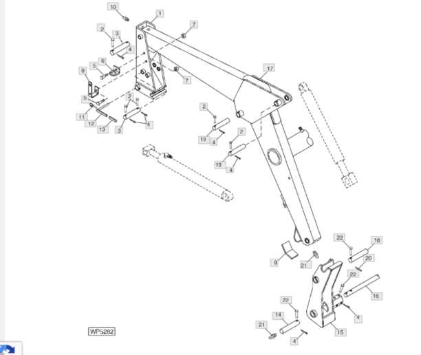 john deere 245 parts diagram