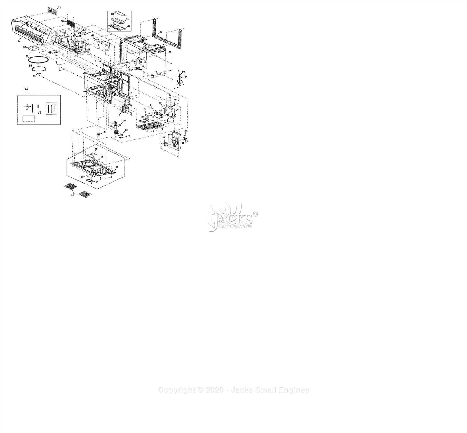 frigidaire microwave parts diagram