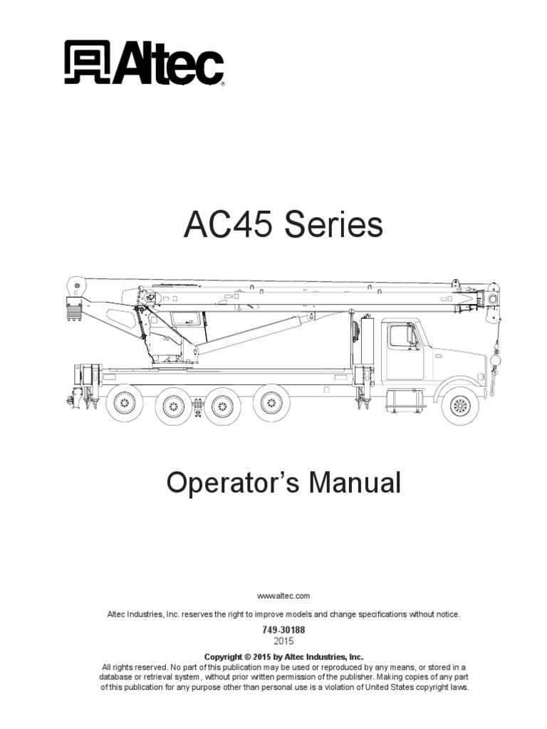 altec bucket truck parts diagram